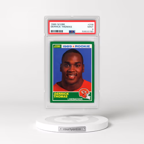 1989 Score #258 Derrick Thomas (PSA 9 MINT)