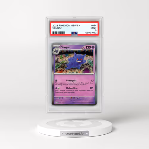 2023 Pokémon Mew EN-151 #094 Gengar (PSA 9 MINT)