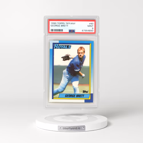 1990 Topps Tiffany #60 George Brett (PSA 9 MINT)
