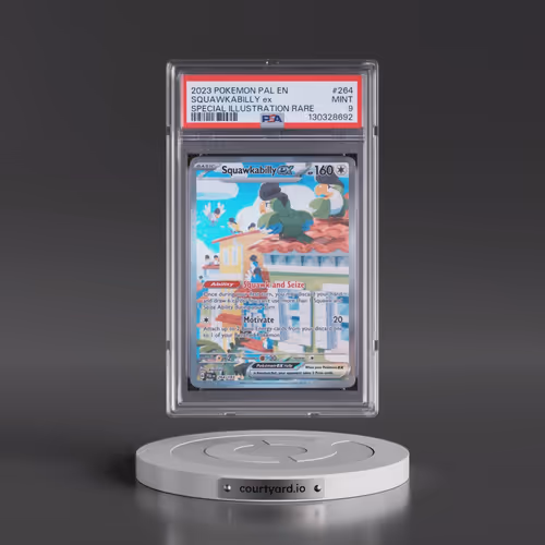 2023 Pokémon Pal EN-Paldea Evolved #264 Squawkabilly EX - Holo Special Illustration Rare (PSA 9 MINT
