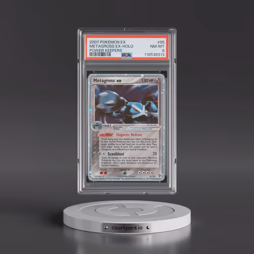 2007 Pokémon EX Power Keepers #95 Metagross EX - Holo Holo (PSA 8 NM-MT)