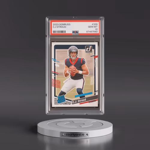 2023 Panini Donruss #339 CJ Stroud (PSA 10 GEM MINT)