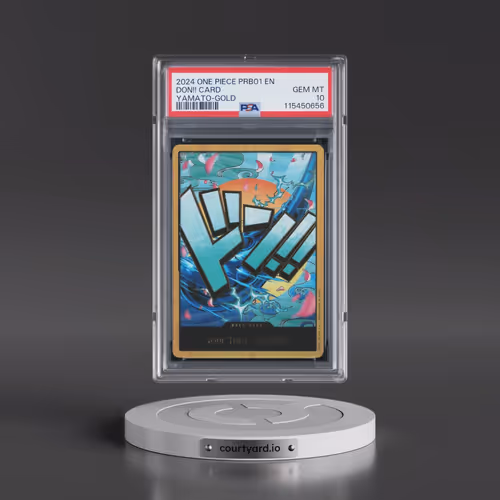 2024 One Piece PRB01-Premium Booster -One Piece Card the Best Don!! Card - Yamato-Gold (PSA 10 GEM M