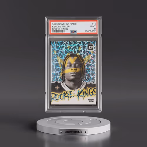 2023 Panini Donruss Optic Rookie Kings #11 Kendre Miller (PSA 9 MINT)
