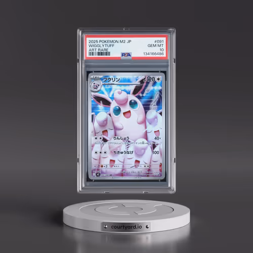 2025 Pokémon M2-Inferno X #091 Wigglytuff - Art Rare (PSA 10 GEM MINT)