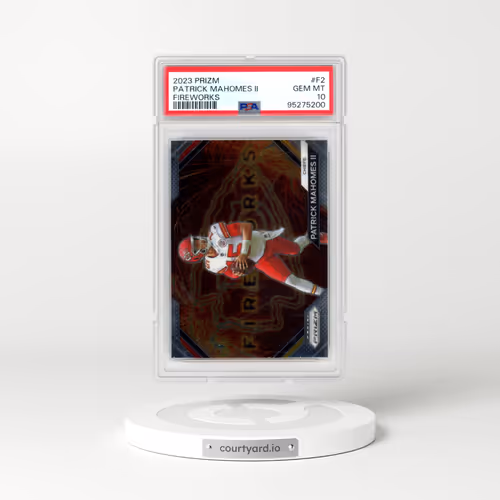 2023 Panini Prizm Fireworks #F2 Patrick Mahomes II (PSA 10 GEM MINT)