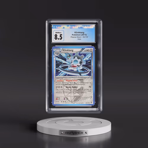 2012 Plasma Storm #90/135 Klinklang - Holo (CGC 8.5 NM-MT+)