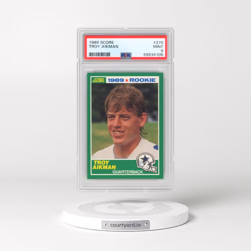 1989 Score #270 Troy Aikman (PSA 9 MINT)