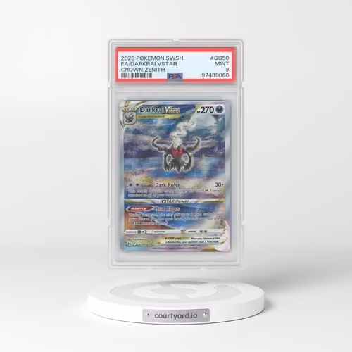 2022 Crown Zenith #GG50 Darkrai VSTAR - Holo (PSA 9 MINT)
