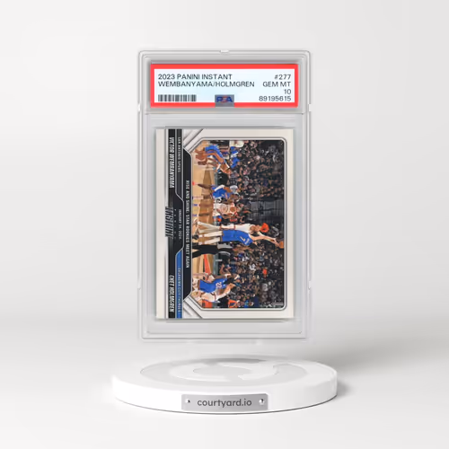 2023 Panini Instant #277 Chet Holmgren/Victor Wembanyama (PSA 10 GEM MINT)