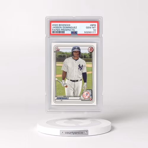 2020 Bowman Paper Prospects #BP8 Jasson Dominguez (PSA 10 GEM MINT)