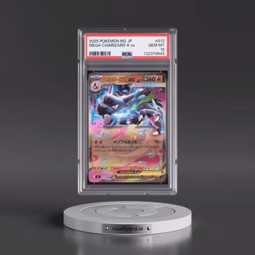 2025 Pokémon M2-Inferno X #013 Mega Charizard X EX - Holo (PSA 10 GEM MINT)