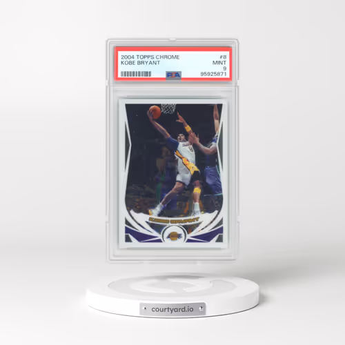 2004 Topps Chrome #8 Kobe Bryant (PSA 9 MINT)