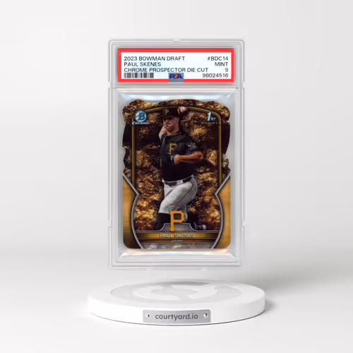 2023 Bowman Draft #BDC14 Paul Skenes - Chrome Prospector Die Cut (PSA 9 MINT)