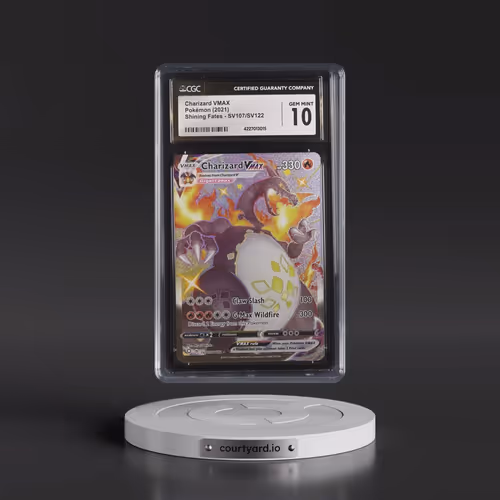 2021 Shining Fates #SV107/SV122 Charizard VMAX - Shiny Vault Holo (CGC 10 GEM MINT)