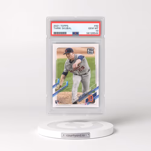 2021 Topps #92 Tarik Skubal (PSA 10 GEM MINT)