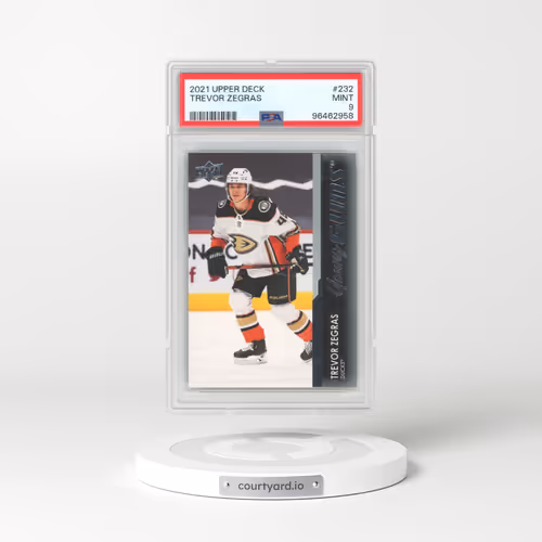 2021-2022 Upper Deck #232 Trevor Zegras (PSA 9 MINT)