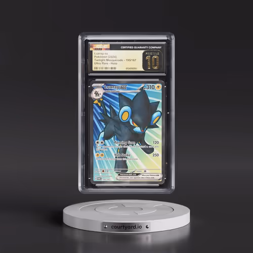 2024 Twilight Masquerade - TWM EN #195/167 Luxray ex - Ultra Rare Holo (CGC 10 PRISTINE)
