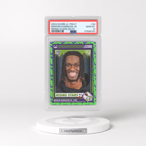 2024 Panini Score-A-Treat Rising Stars #38 Marvin Harrison Jr. - Bats (PSA 10 GEM MINT)