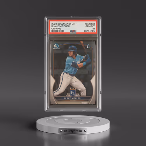 2023 Bowman Draft #BDC133 Blake Mitchell - Chrome (PSA 10 GEM MINT)