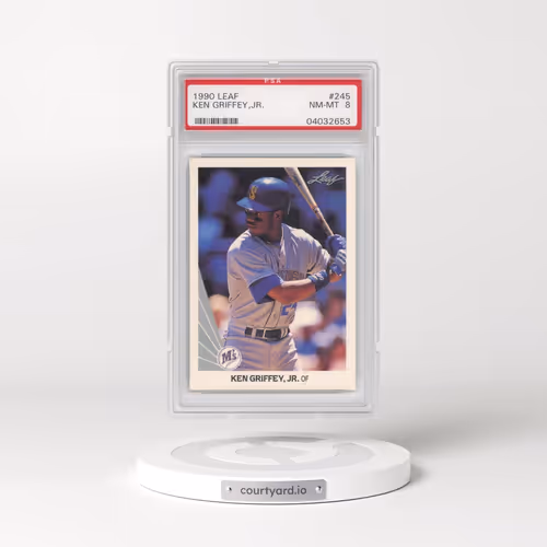 1990 Leaf #245 Ken Griffey Jr (PSA 8 NM-MT)