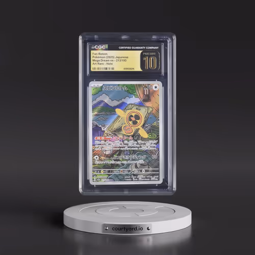 2025 Mega Dream ex - M2a #213/193 Fan Rotom - Art Rare Holo (CGC 10 PRISTINE)