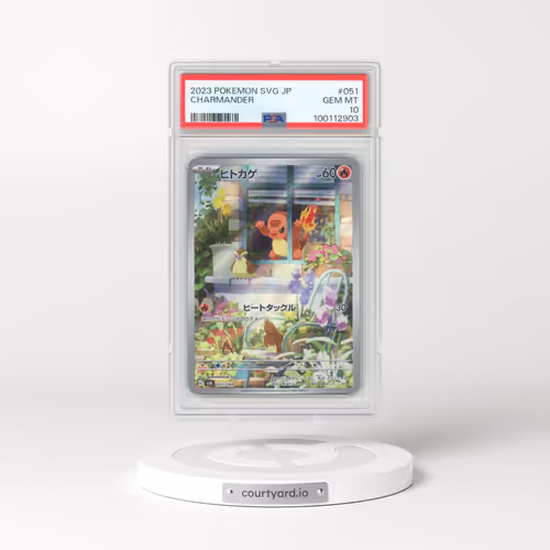 2023 Pokémon Svg-Venusaur & Charizard & Blastoise Special Deck Set EX #051 Charmander (PSA 10 GEM MINT)