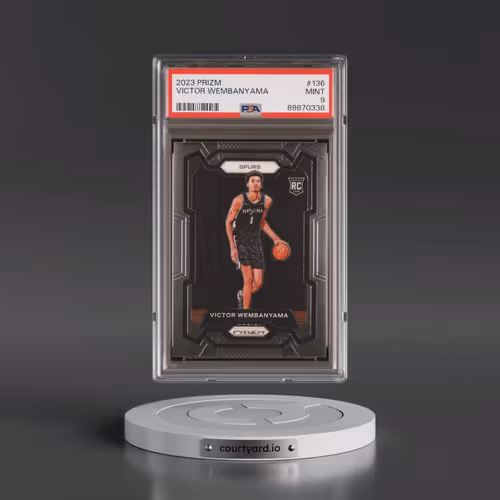 2023 Panini Prizm #136 Victor Wembanyama (PSA 9 MINT)