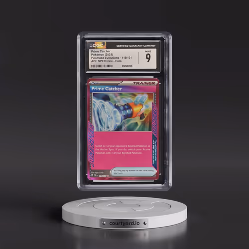 2024 Prismatic Evolutions - PRE EN #119/131 Prime Catcher - ACE SPEC Rare Holo (CGC 9 MINT)
