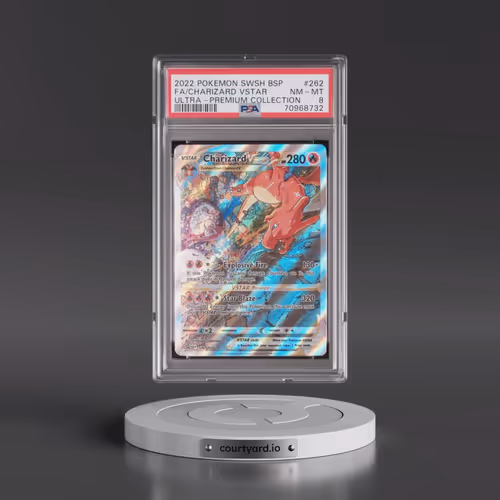 2022 Pokémon Swsh Black Star Promo #262 Charizard Vstar - Full Art Sword & Shield Ultra-Premium Coll