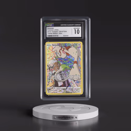 2022 Silver Tempest #TG10/TG30 Smeargle - Trainer Gallery Holo (CGC 10 GEM MINT)