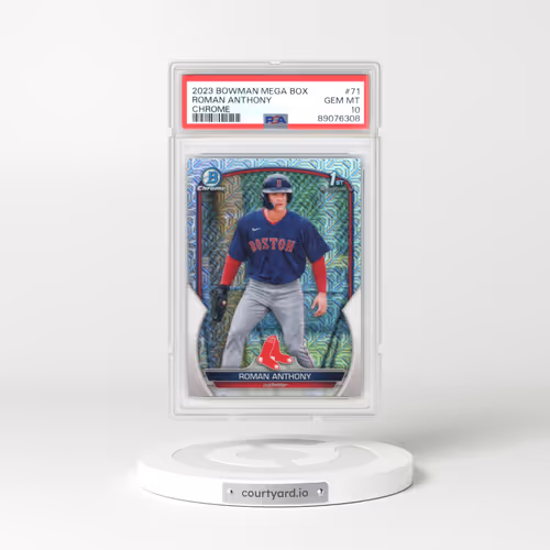 2023 Bowman Mega Box Chrome #71 Roman Anthony (PSA 10 GEM MINT)