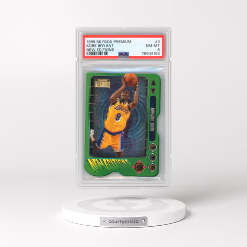 1996 Skybox Premium New Editions #3 Kobe Bryant (PSA 8 NM-MT)