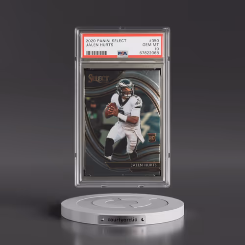2020 Panini Select #350 Jalen Hurts (PSA 10 GEM MINT)