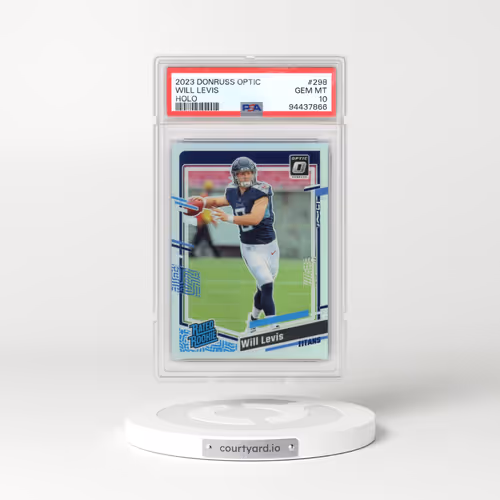 2023 Panini Donruss Optic #298 Will Levis - Holo (PSA 10 GEM MINT)