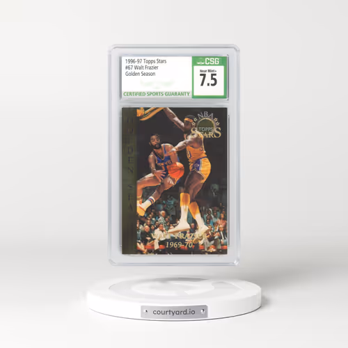 1996 Topps Stars #67 Walt Frazier - Golden Season (CSG 7.5 NM+)