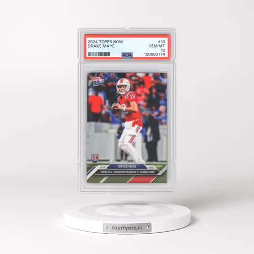 2024 Topps Now #10 Drake Maye (PSA 10 GEM MINT)