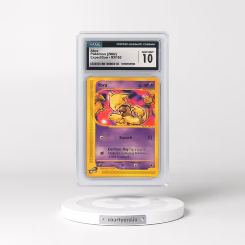 2002 Expedition #93/165 Abra (CGC 10 GEM MINT)