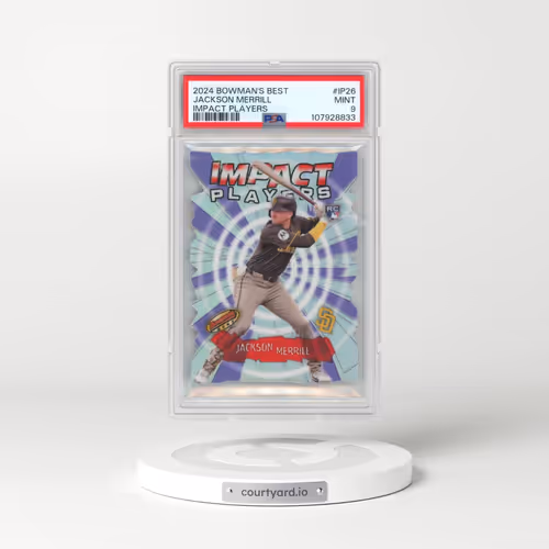 2024 Bowman's Best Impact Players #IP26 Jackson Merrill (PSA 9 MINT)