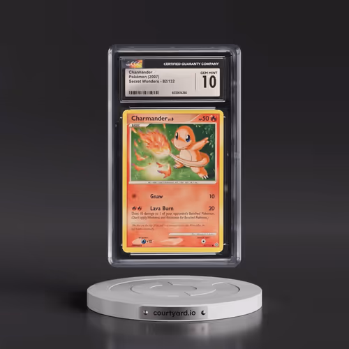 2007 Secret Wonders #82/132 Charmander (CGC 10 GEM MINT)