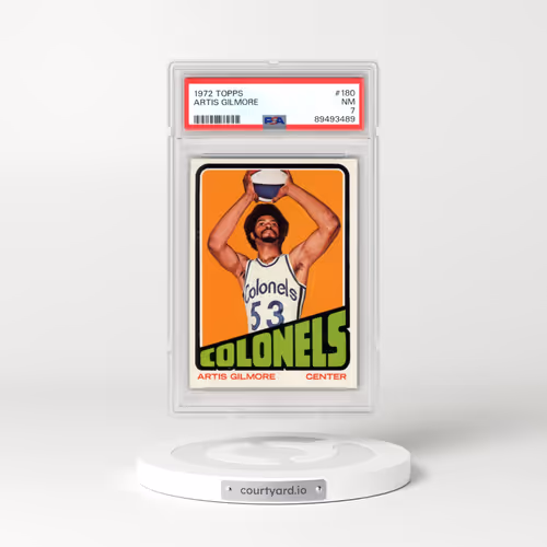 1972 Topps #180 Artis Gilmore (PSA 7 NM)