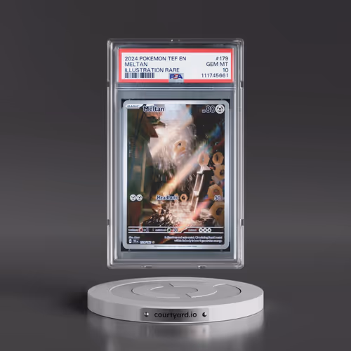 2024 Pokémon Tef EN-Temporal Forces #179 Meltan - Illustration Rare (PSA 10 GEM MINT)