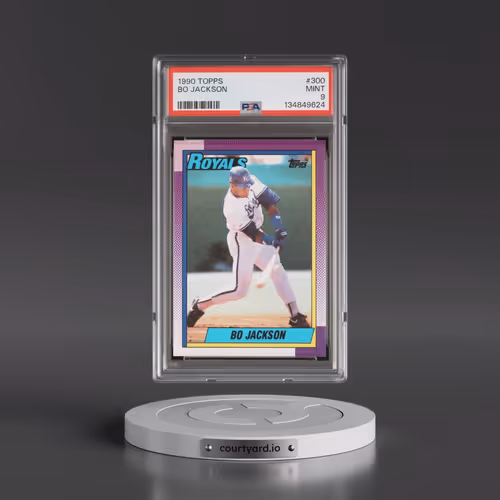 1990 Topps #300 Bo Jackson (PSA 9 MINT)