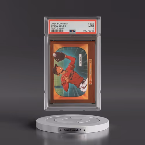 2024 Bowman 1955 Bowman Anime #BA5 Druw Jones (PSA 9 MINT)