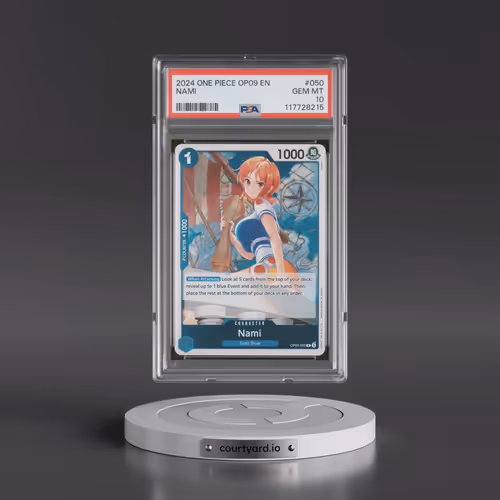 2024 One Piece OP09-Emperors in the New World #050 Nami (PSA 10 GEM MINT)