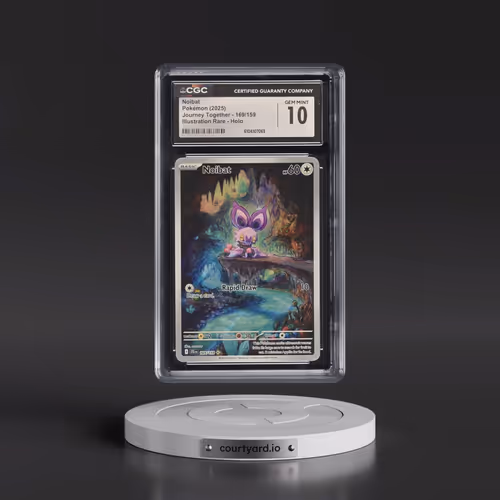2025 Journey Together - JTG EN #169/159 Noibat - Illustration Rare Holo (CGC 10 GEM MINT)