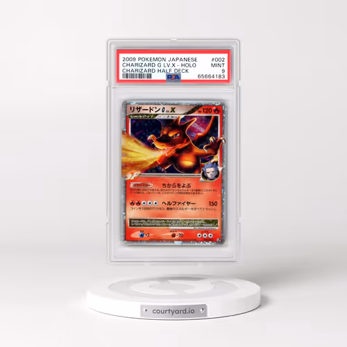 2009 Pokémon Charizard Half Deck #002 Charizard G LV.X - Holo (PSA 9 MINT)