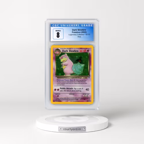 2002 Legendary Collection #8/110 Dark Slowbro - Holo (CGC 8 NM-MT)