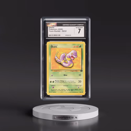 1999 Team Rocket #56/82 Ekans (CGC 7 NM)