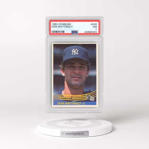 1984 Donruss #248 Don Mattingly (PSA 7 NM)